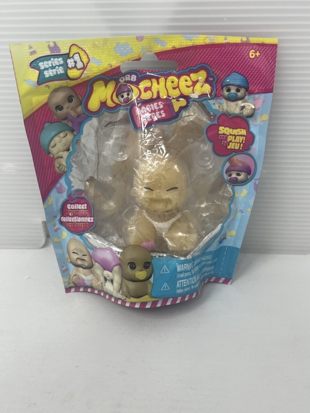 ORB Mocheez Series 1 Babies Collectible Baby Purple Blanket Squishy Toy-sealed